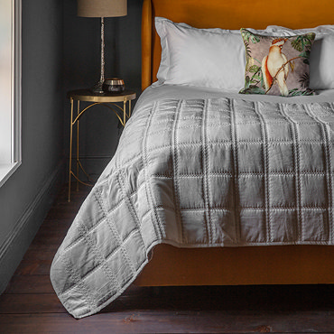 Della Quilted Bedspread Cotton