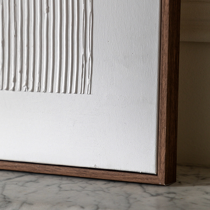 Depth textured frame canvas image