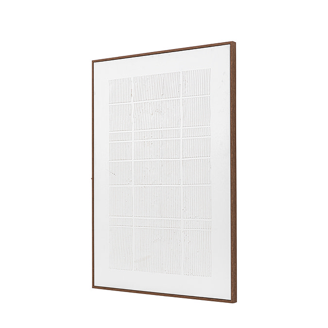 Depth textured frame canvas image