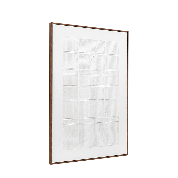 Depth textured frame canvas image