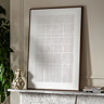 Depth textured frame canvas image