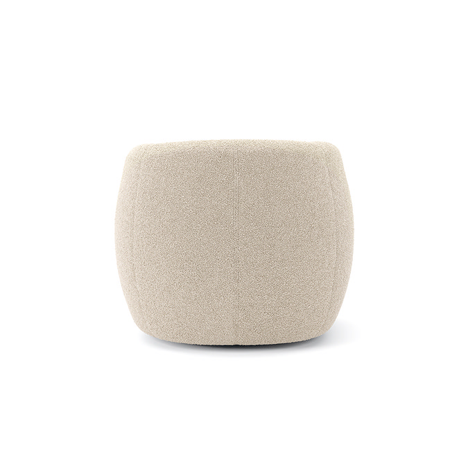 Dolly sherpa accent chair cotton