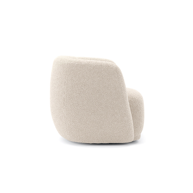 Dolly sherpa accent chair cotton