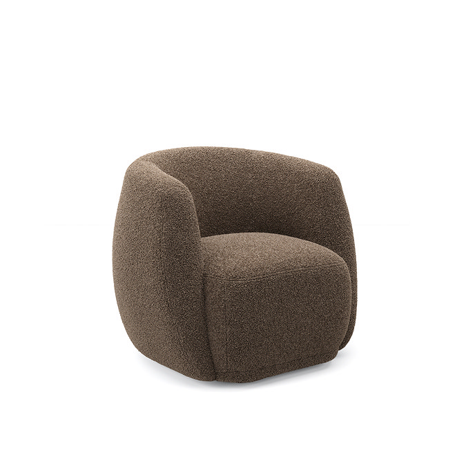 Dolly Sherpa Accent Chair - Cotton