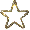 Dream lit rope star decoration