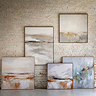 Drift framed Canvas