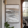 Drift framed Canvas