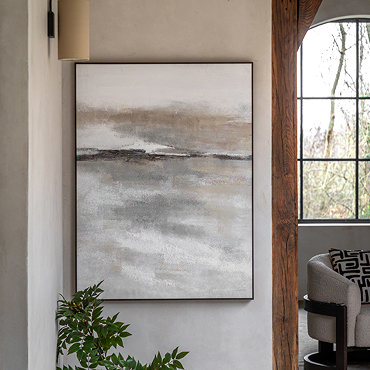 Drift framed Canvas