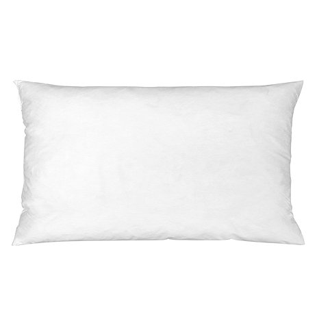 Rectangular duck feather cushion pad