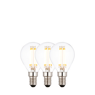 E14 LED Filament Golf - Pack of 3