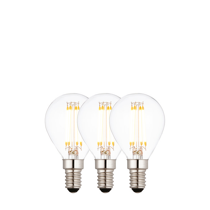 E14 LED Filament Golf - Pack of 3