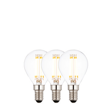 E14 LED Filament Golf - Pack of 3
