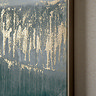 Early morning horizon framed canvas