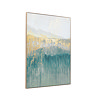 Early morning horizon framed canvas