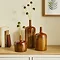 Edessa Ceramic Set of 3 Vases - Brown main image