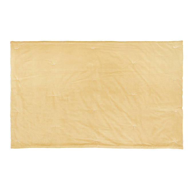 edie bedspread in butter yellow image