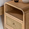 Edison 1 drawer bedside table