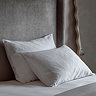 Housewife pillow pair in white