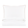 Egyptian Cotton Sateen Piped Duvet Cover Set