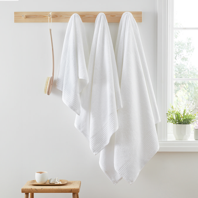 Egyptian Cotton Towel - White carousel image
