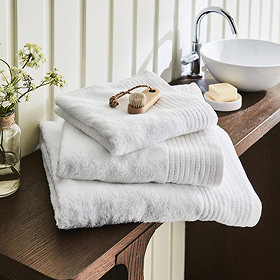 Egyptian Cotton Towel - White main image