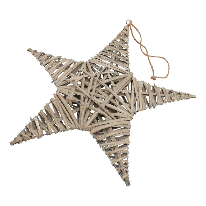 large wicker star