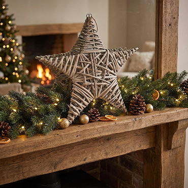 large wicker star