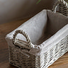 Eldon set of 3 lined baskets