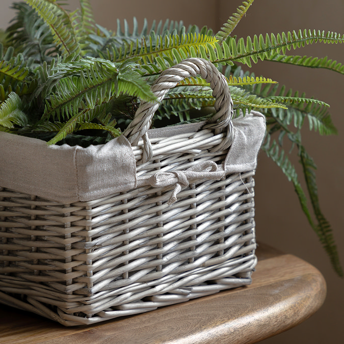 Eldon set of 3 lined baskets