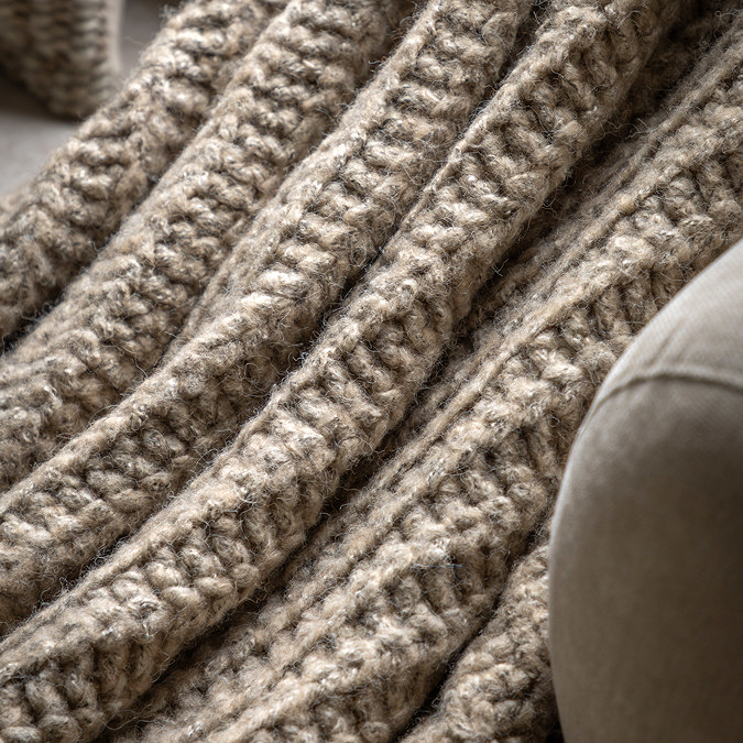 Elijah Luxury knit throw