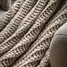 Elijah Luxury knit throw