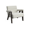 Elliot accent chair milk