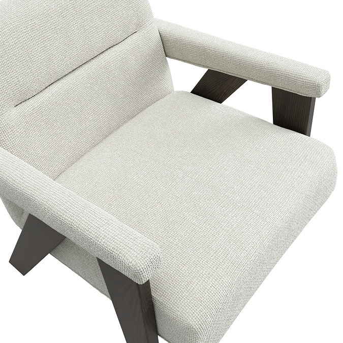 Elliot accent chair milk