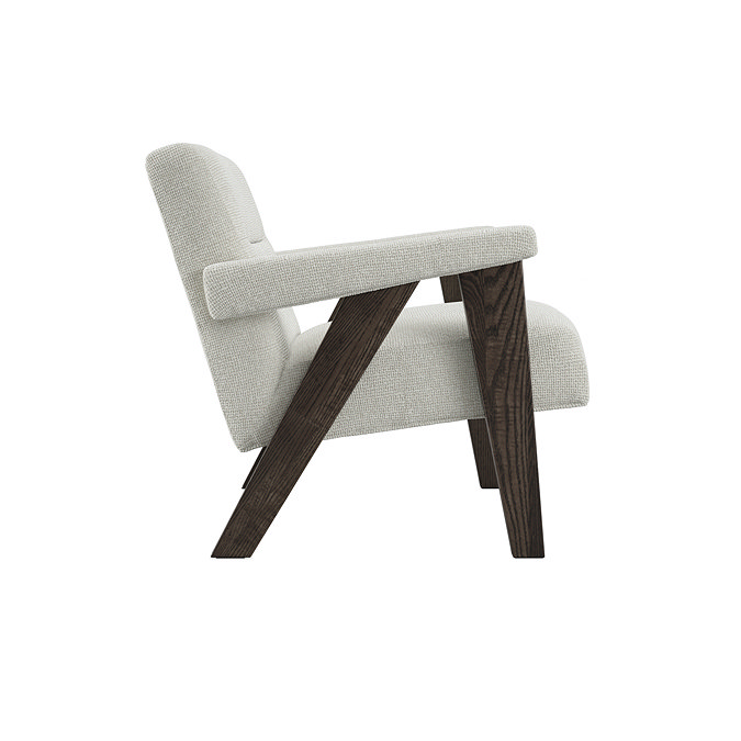 Elliot accent chair milk