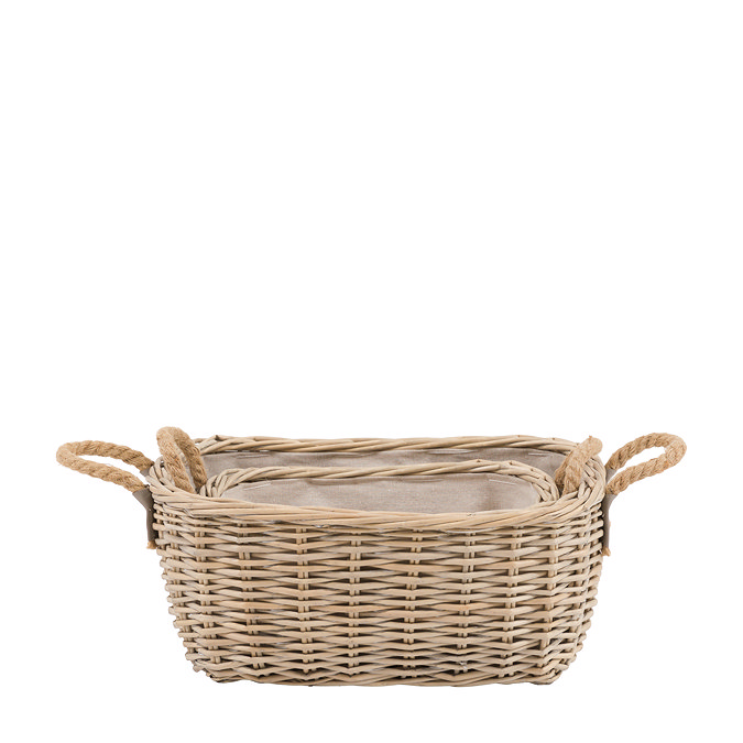 Elodie Set of 2 Oval Baskets