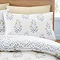 Eloise Floral Piped 230TC Duvet Cover Set - Blue carousel image