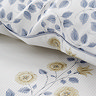 Eloise Floral Piped 230TC Duvet Cover Set - Blue carousel image