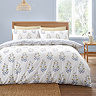 Eloise Floral Piped 230TC Duvet Cover Set - Blue main image