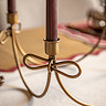 Elora bow candle holder