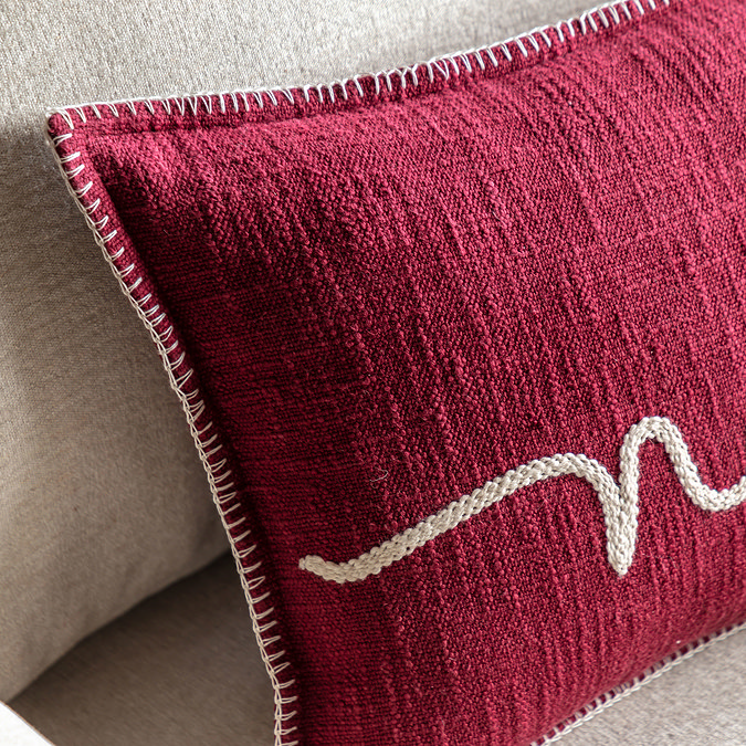 Elora Noel Embroidered Cushion