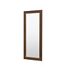 cut out image of bronze horizontal rectangular mirror