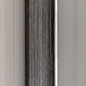 close up image of pewter grey frame of freestanding mirror