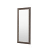 cut out image of rectangular mirror in grey