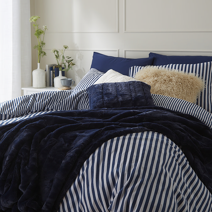 Empress Navy Bed Shot