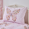 Enchanted butterfly duvet cover set on bed image 3