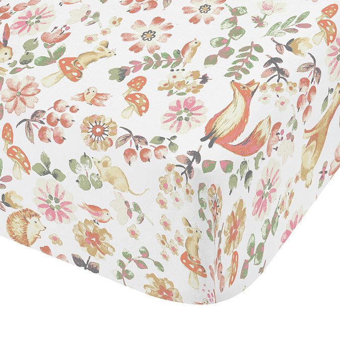 Enchanted Butterfly Fitted sheet on bed image 1