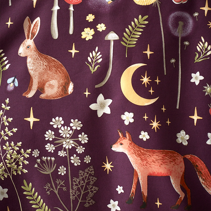 Enchanted Plum Pattern