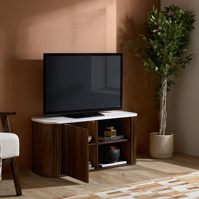 Enzo Walnut TV Unit image