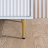 Eris White 3 drawer chest image