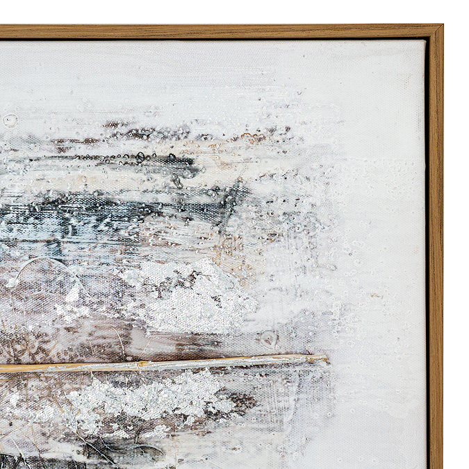 Ethereal Hand Painted Canvas in Frame